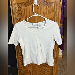 Worthington white Short Sleeve Tee